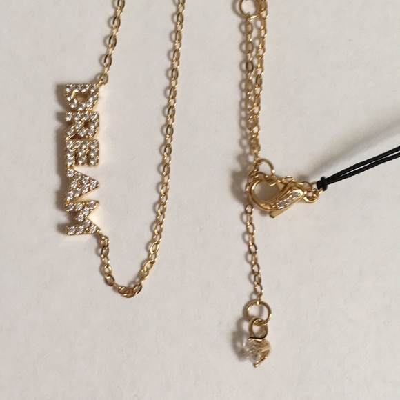 NADRI 18K Gold Plated Brass CZ Necklace - Picture 5 of 8